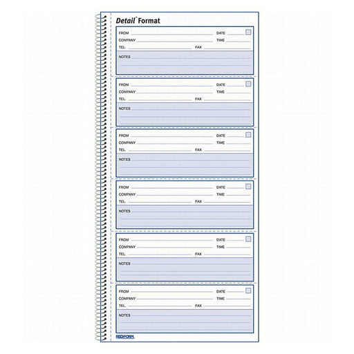 Rediform Voice Mail Log Book