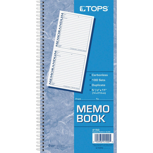 TOPS Memorandum Forms Book