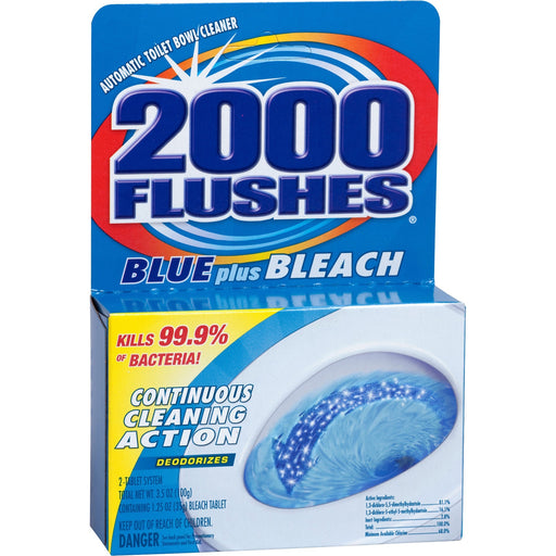 WD-40 2000 Flushes Blue/Bleach Bowl Cleaner Tablets