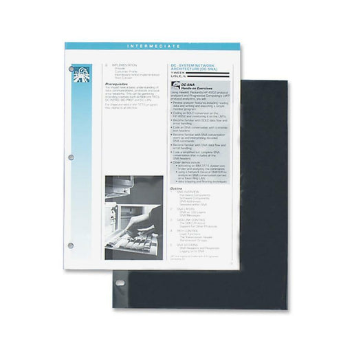 C-Line Traditional Standard Weight Polypropylene Sheet Protector