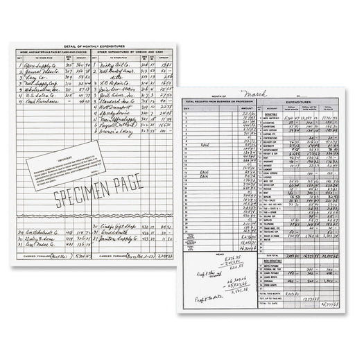 Dome Bookkeeping Record Book