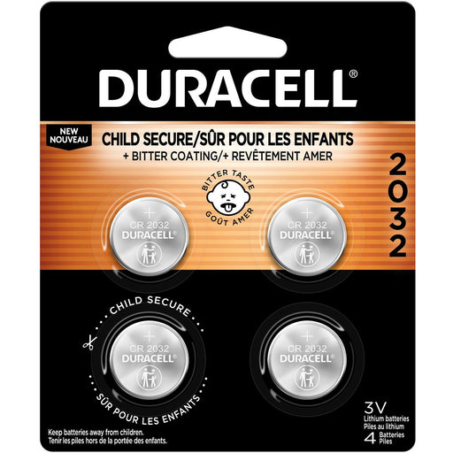 Duracell 2032 3V Lithium Battery 4-Packs