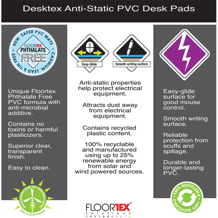 Desktex Desktex Anti-Static Desk Pad - 19" x 24""
