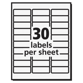 Avery® EcoFriendly Address Labels
