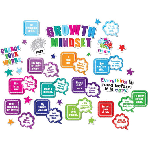 Ashley Smart Poly Growth Mindset Mini Bulletin Board Set