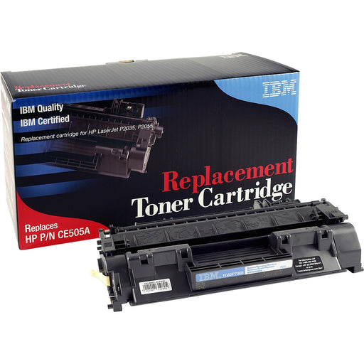 IBM Remanufactured Laser Toner Cartridge - Alternative for HP 05A (CE456A, CE457A, CE459A, CE461A, CE505A) - Black - 1 Each