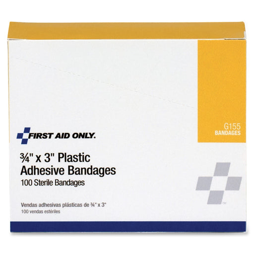 First Aid Only Plastic Adhesive Bandages