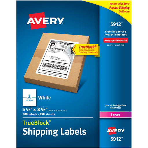 Avery® TrueBlock Shipping Label