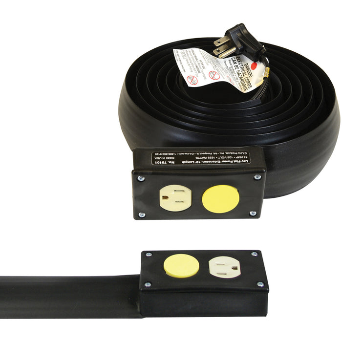 C-Line Lay-Flat Power Extension and Cord Cover