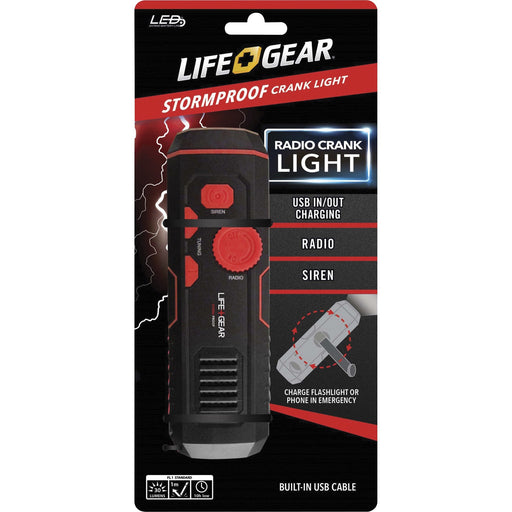 Life+Gear Stormproof Crank Light