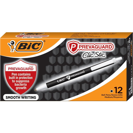 BIC PrevaGuard Clic Stic Antimicrobial Ballpoint Pen