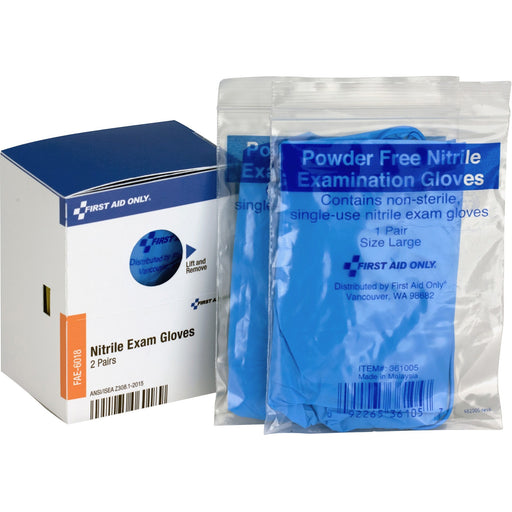 First Aid Only SmartCompliance Refill Nitrile Gloves