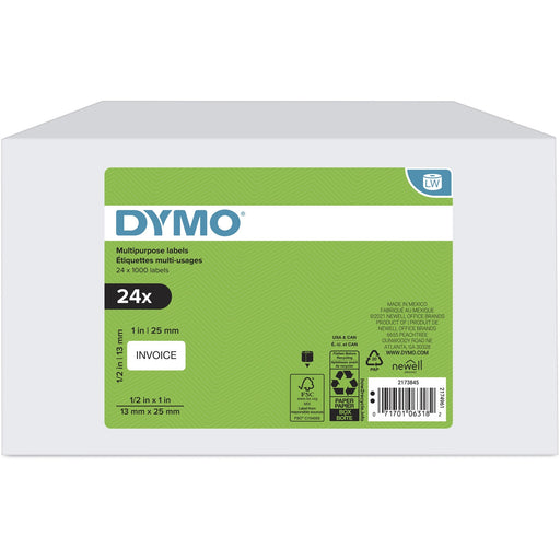 Dymo Multipurpose White Medium Labels