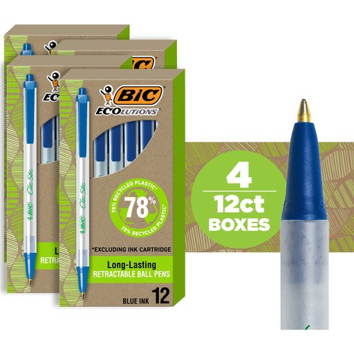 BIC Ecolutions Clic Stic Ballpoint Pen