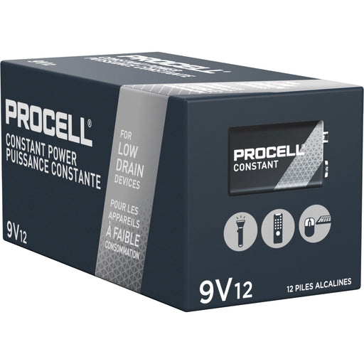 Duracell Procell Constant Power Alkaline 9V Batteries