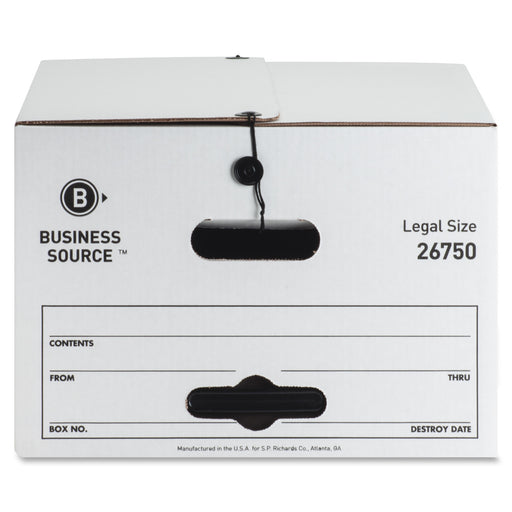 Business Source Light Duty Legal Size Storage Box