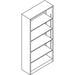 HON Brigade Steel Bookcase | 5 Shelves | 34-1/2"W | Light Gray Finish