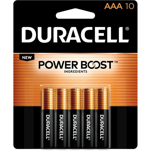 Duracell Coppertop Alkaline AAA Battery 10-Packs