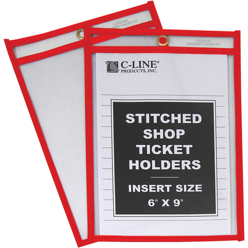 C-Line Hanging Strap Shop Ticket Holder