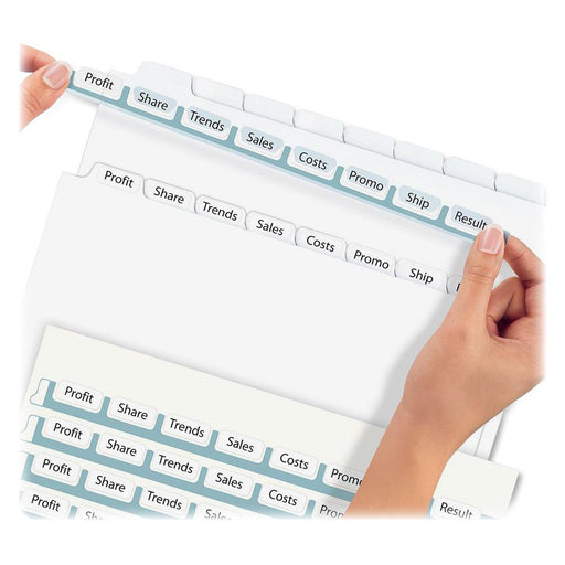 Avery® Print & Apply Clear Label Dividers - Index Maker Easy Apply Label Strip