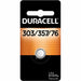 Duracell 303/357 Silver Oxide Battery