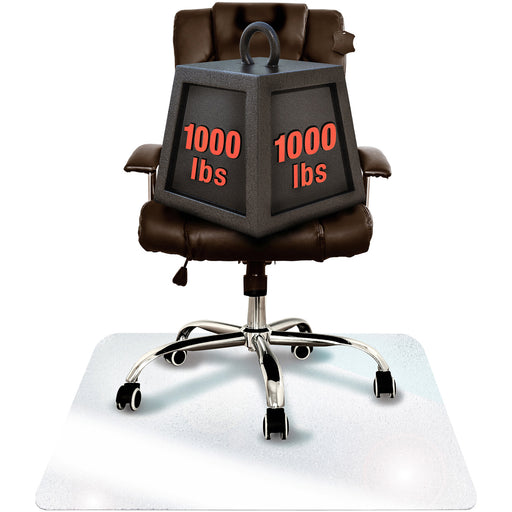 Floortex Floortex Glaciermat Glass Rectangular Chair Mat