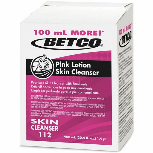 Betco Lotion Skin Soap Cleanser, Floral Scent, 30.43 Oz, Carton Of 12 Refills