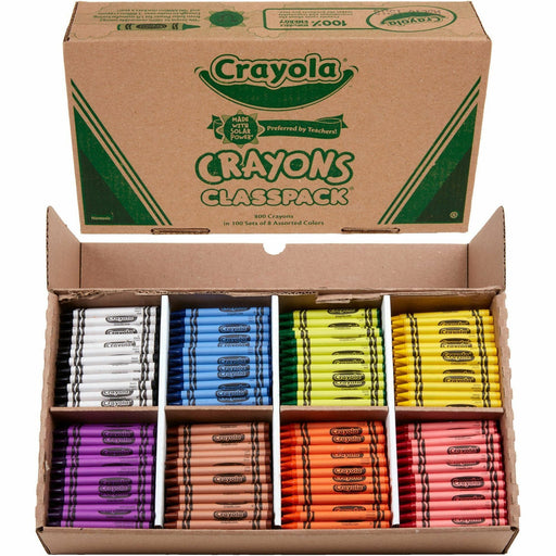 Crayola 8-Color Crayon Classpack