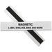 C-Line HOL-DEX Magnetic Shelf/Bin Label Holders