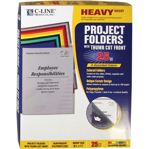 C-Line Poly Project Folders