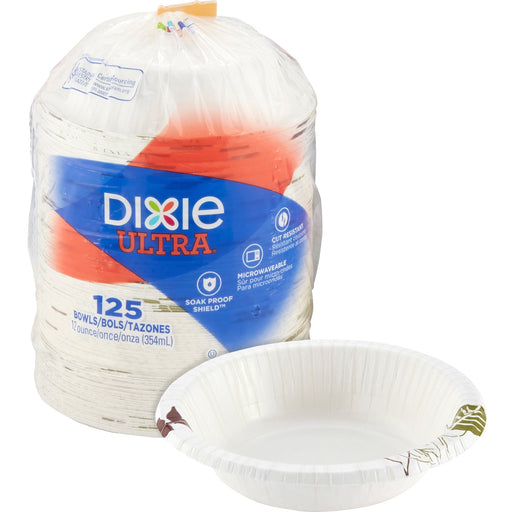 Dixie Ultra® Pathways Heavyweight Paper Bowls by GP Pro