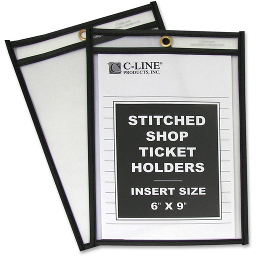 C-Line Shop Ticket Holders, Stitched