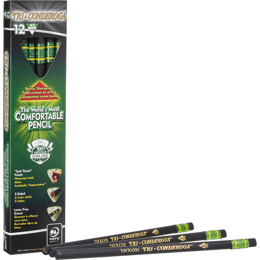 Ticonderoga Tri-conderoga Executive Triangular Pencil