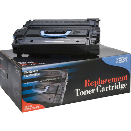 IBM Remanufactured Laser Toner Cartridge - Alternative for HP 43X (C8543X) - Black - 1 Each