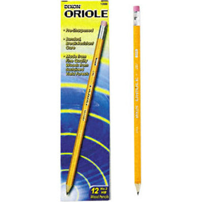Dixon Oriole Presharpened Pencil