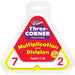 Trend Multiplication/Division Three-Corner Flash Card Set