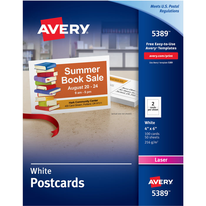 Avery® Sure Feed Postcards