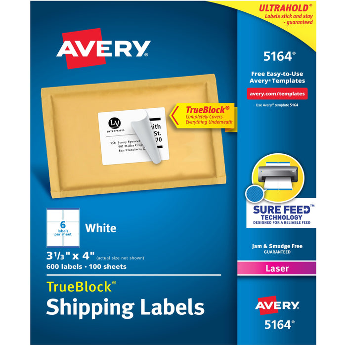 Avery® Easy Peel White Shipping Labels