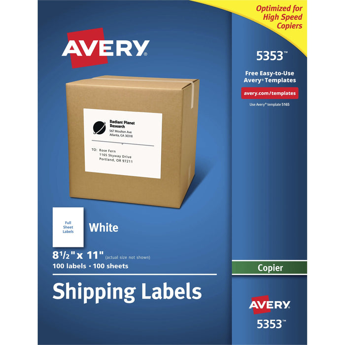 Avery® Copier Address Labels