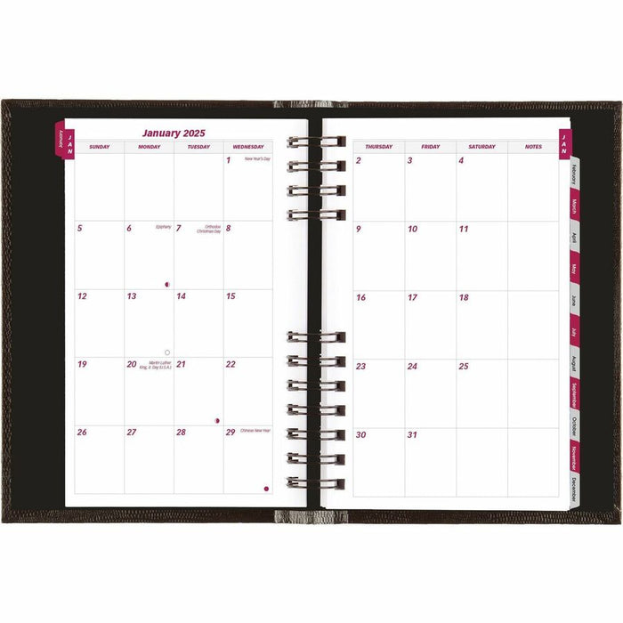 Brownline CoilPro Hard Cover Daily Appointment Book / Monthly Planner