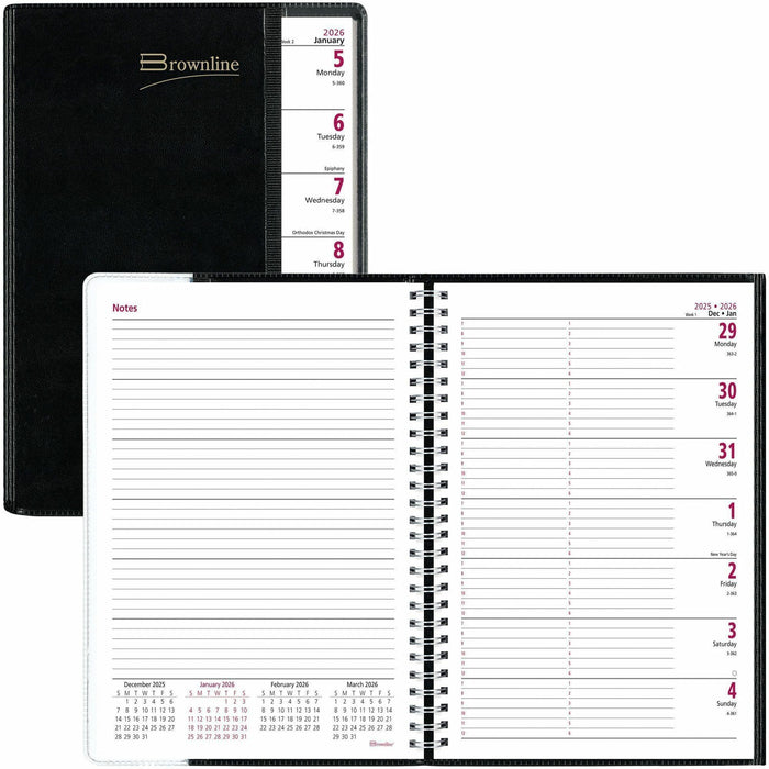Brownline Pre-View Weekly Planner
