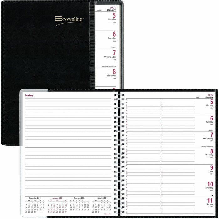 Brownline Pre-View Weekly Planner