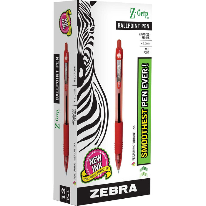 Zebra Z-Grip Retractable Ballpoint Pens