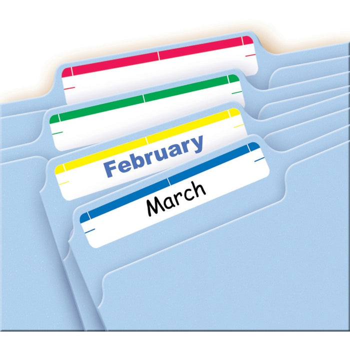 Avery® File Folder Labels, Assorted, 2/3" x 3-7/16" , 252 (5215)