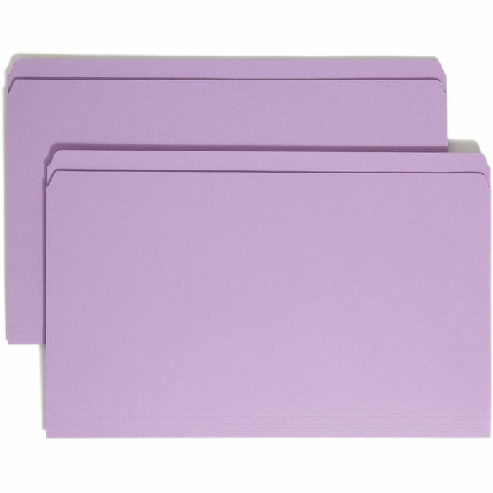 Smead Straight Tab Cut Legal Recycled Top Tab File Folder