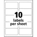 Avery® TrueBlock Shipping Labels - Sure Feed Technology