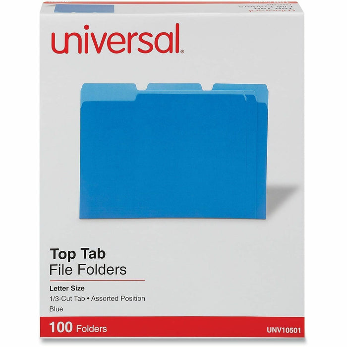 Universal Single Ply Colored File Folder