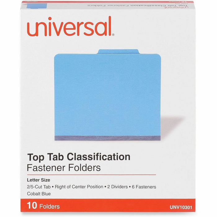 Universal 2/5 Tab Cut Letter Classification Folder
