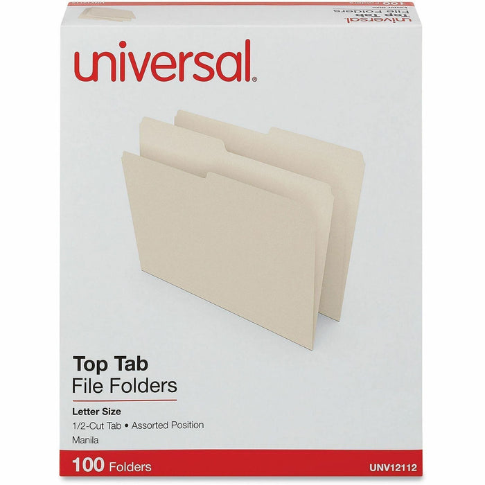 Universal 12112 Top Tab File Folder