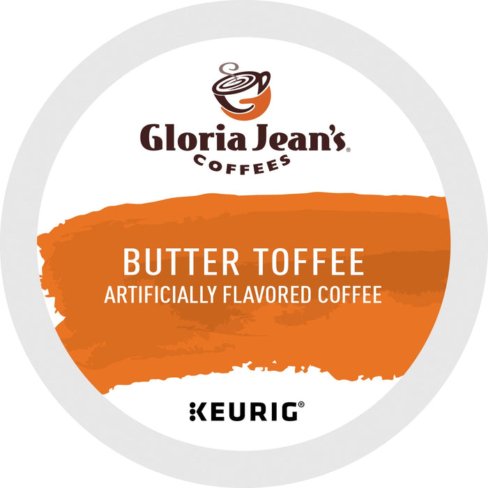 Gloria Jean's Coffees K-Cup Butter Toffee Coffee